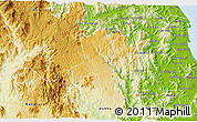 Physical 3D Map of Kbang