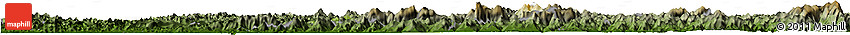 Physical Horizon Map of Luc Ngan, darken