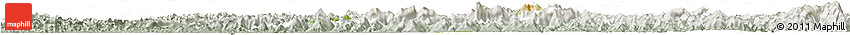 Physical Horizon Map of Luc Ngan, lighten, semi-desaturated