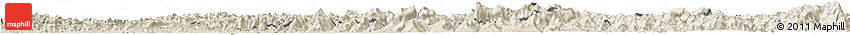 Shaded Relief Horizon Map of Luc Ngan