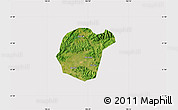 Satellite Map of Luc Ngan, cropped outside