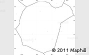 Blank Simple Map of Luc Ngan, no labels