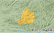 Savanna Style 3D Map of Son Dong