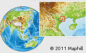 Physical Location Map of Son Dong, highlighted parent region