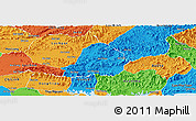 Political Panoramic Map of Son Dong