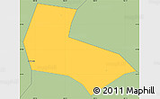 Savanna Style Simple Map of Yen The