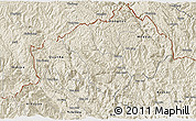 Shaded Relief 3D Map of Yen Minh
