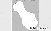 Gray Simple Map of Yen Minh