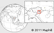 Blank Location Map of Thanh Tri