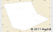 Classic Style Simple Map of Ha Dong, single color outside