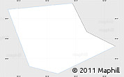 Silver Style Simple Map of Ha Dong, single color outside