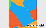 Political Simple Map of Phu Xuyen