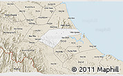 Classic Style 3D Map of Can Loc