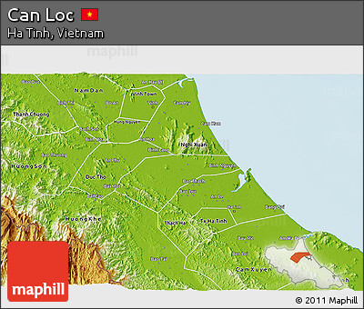 Physical 3D Map of Can Loc
