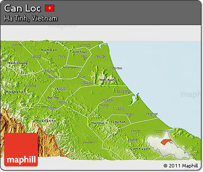 Physical 3D Map of Can Loc