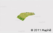 Satellite 3D Map of Can Loc, cropped outside