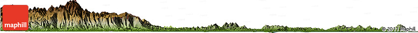 Physical Horizon Map of Can Loc, darken
