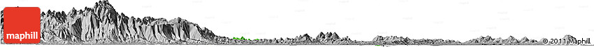 Political Horizon Map of Can Loc, desaturated