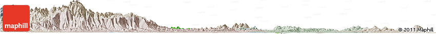 Political Horizon Map of Can Loc, lighten, semi-desaturated