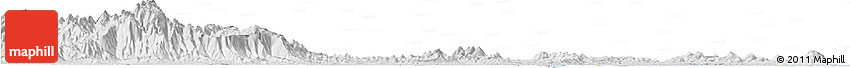 Silver Style Horizon Map of Can Loc