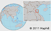 Gray Location Map of Can Loc