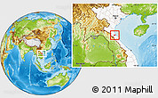 Physical Location Map of Can Loc, highlighted country