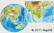 Physical Location Map of Can Loc, highlighted parent region, within the entire country