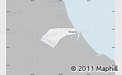 Gray Map of Can Loc, single color outside