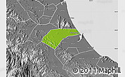 Physical Map of Can Loc, desaturated