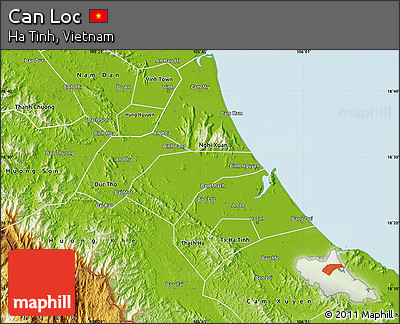 Physical Map of Can Loc
