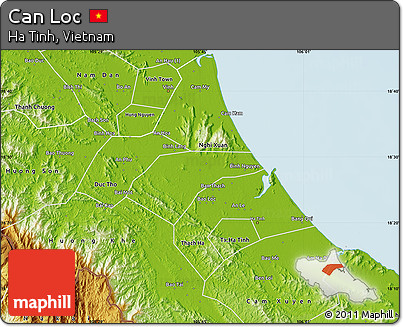 Physical Map of Can Loc