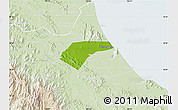 Physical Map of Can Loc, lighten