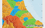 Political Map of Can Loc