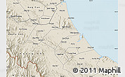 Shaded Relief Map of Can Loc