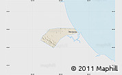 Shaded Relief Map of Can Loc, single color outside