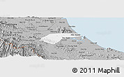 Gray Panoramic Map of Can Loc