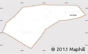 Classic Style Simple Map of Can Loc, cropped outside