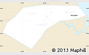 Classic Style Simple Map of Can Loc, single color outside
