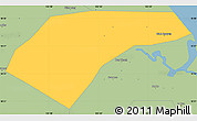 Savanna Style Simple Map of Can Loc