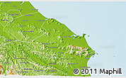 Physical 3D Map of Ky Anh