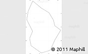 Blank Simple Map of Chau Giang, cropped outside, no labels
