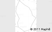 Blank Simple Map of Chau Giang