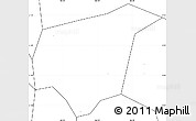 Blank Simple Map of Chi Linh, no labels