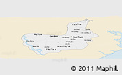 Classic Style Panoramic Map of Hai Hung, single color outside