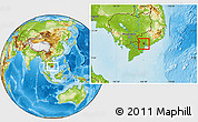 Physical Location Map of Nha Be