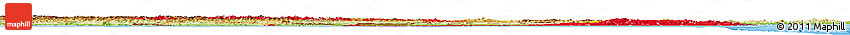 Flag Horizon Map of Vietnam, physical outside, bathymetry sea, flag centered