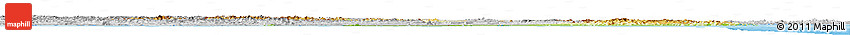 Physical Horizon Map of Vietnam, lighten, desaturated, land only