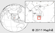 Blank Location Map of An Minh, highlighted parent region, within the entire country