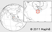 Blank Location Map of An Minh, highlighted parent region