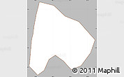 Gray Simple Map of An Minh, cropped outside
